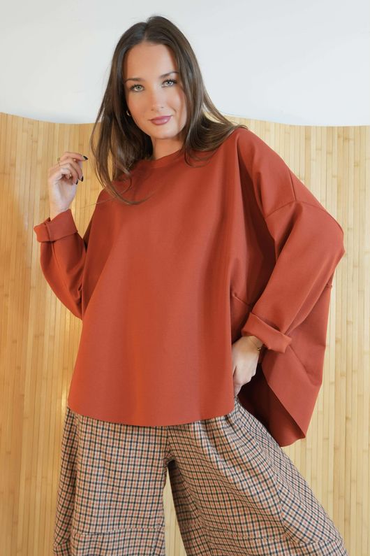 Ori Scuba Scoopy Top Rust /8=